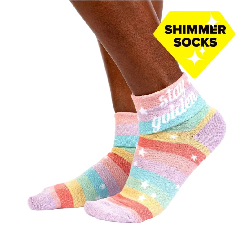 Stay Golden Women's Crew Socks