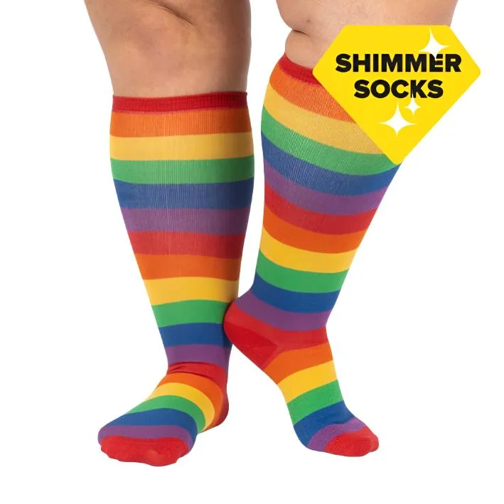 March with Pride Stretch It Knee High Socks