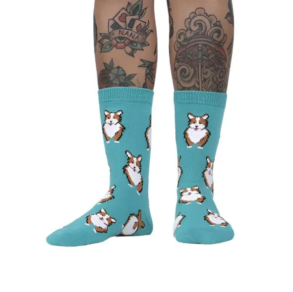 Nothin Butt Corgi Women's Crew Socks