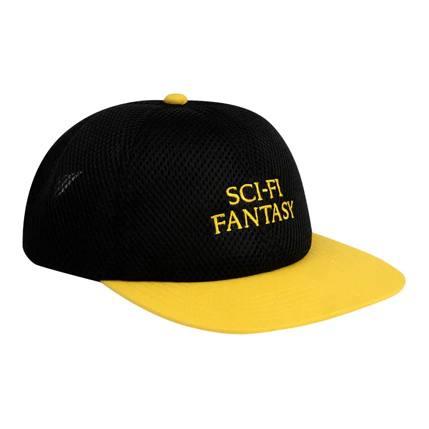 Sci-Fi Fantasy Logo Hat - Black