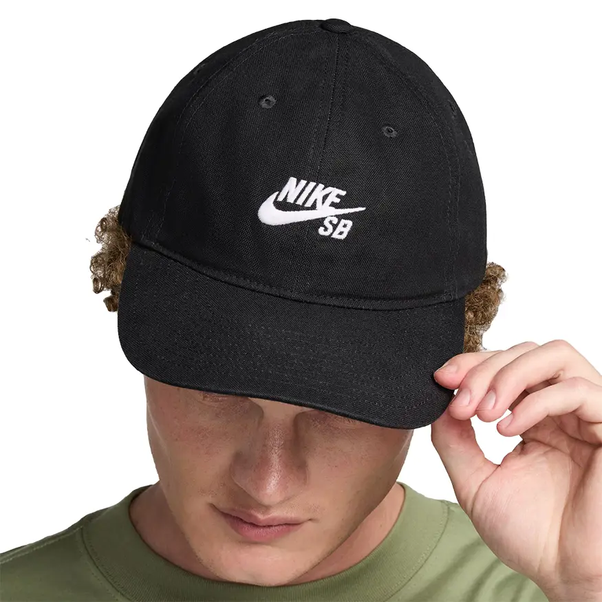 Nike SB Club Unstructured Skate Hat - Black