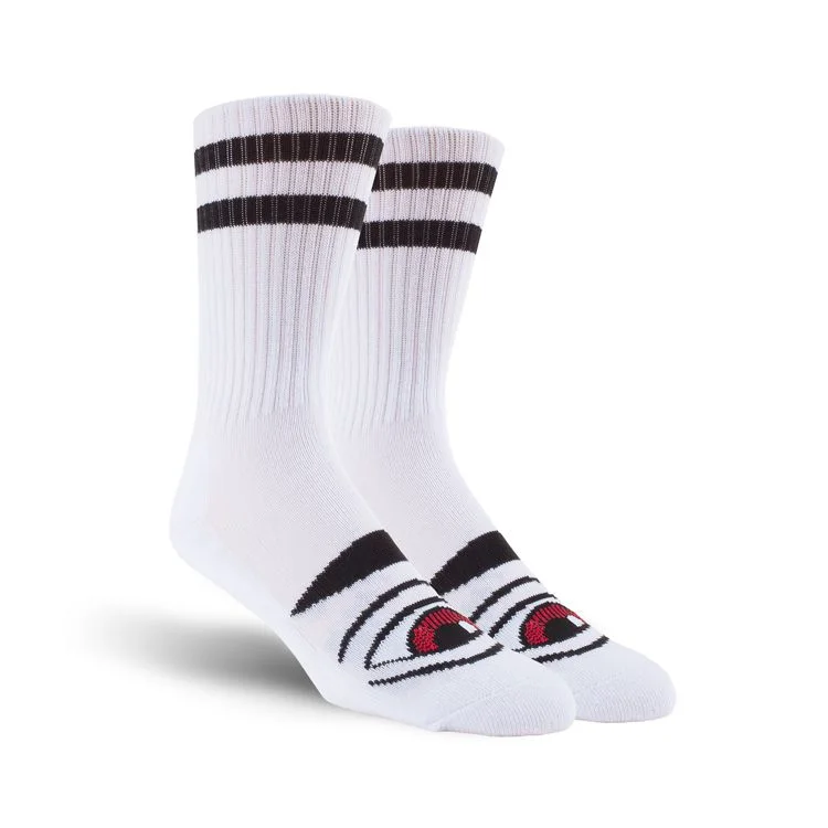 Toy Machine Sect Eye Socks - White