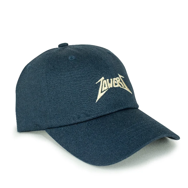 Towers Metal Strap Back Hat - Navy