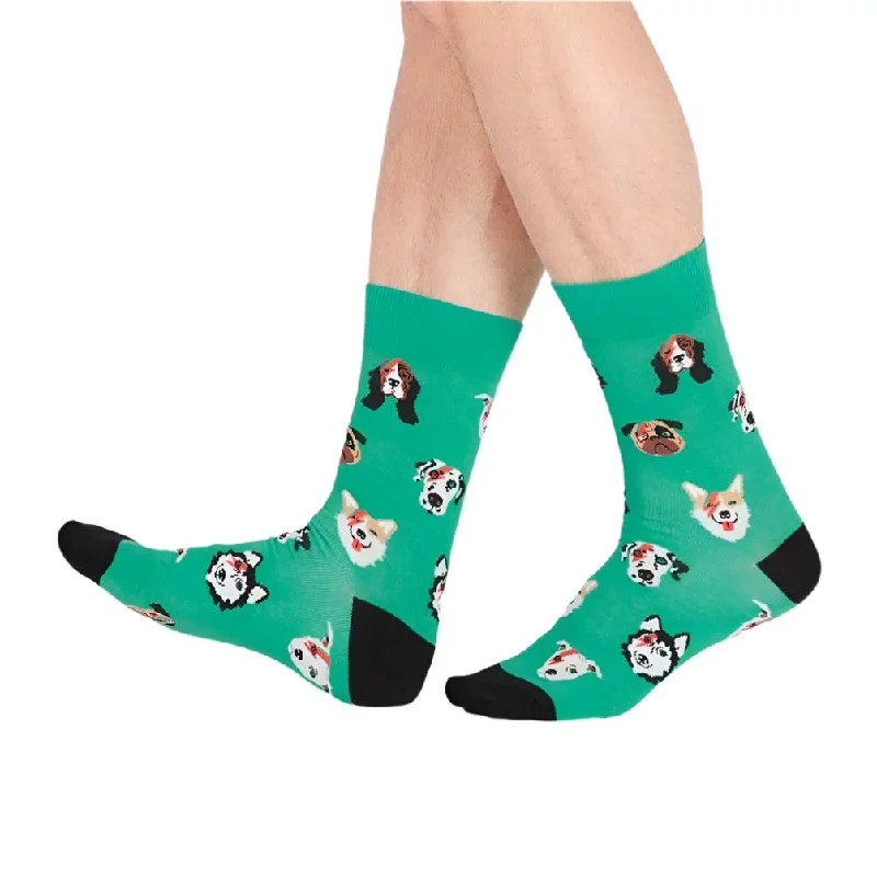 Dogs of Rock Mens Crew Socks