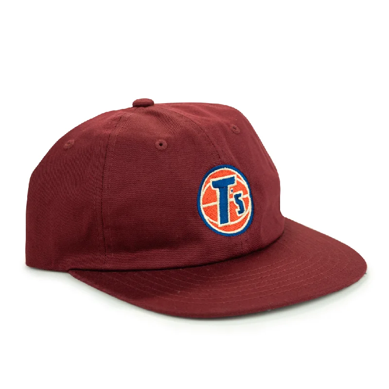 Towers Season Srapback Hat - Burgundy