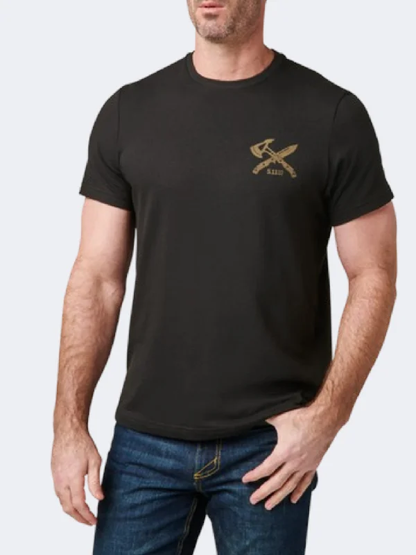 5-11 Choose Wisely Men Tactical T-Shirt Black