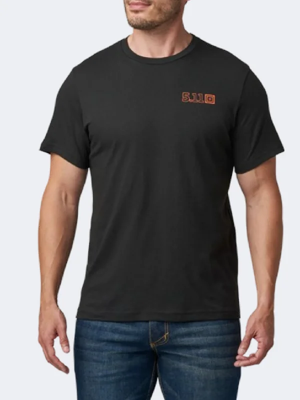 5-11 Pull Up A Chair Men Tactical T-Shirt Black/Orange