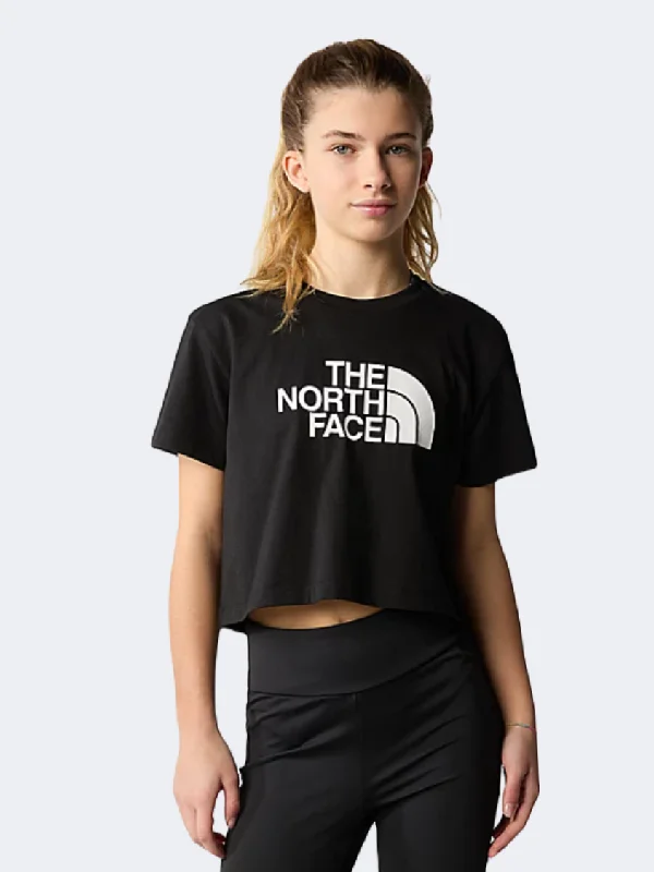 The North Face Cropped Easy Girls Lifestyle T-Shirt Black