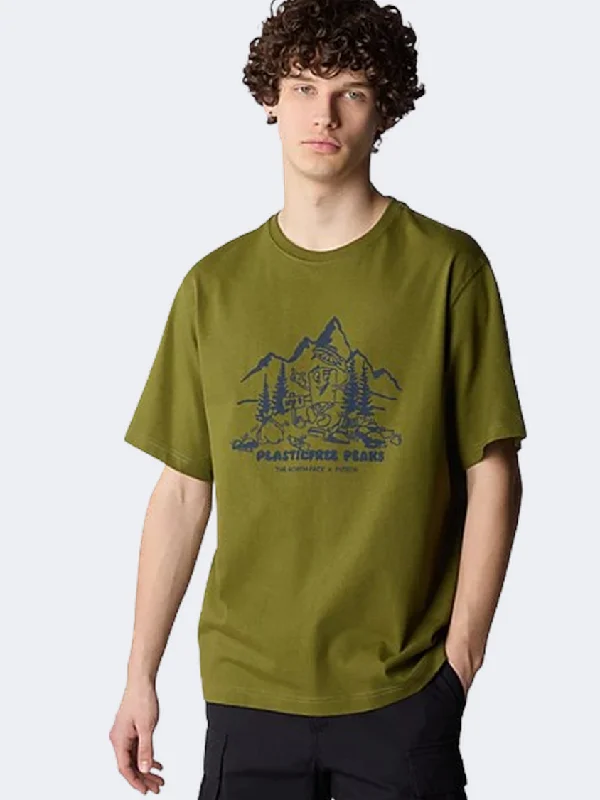 The North Face Nature Men Lifestyle T-Shirt Forest Olive