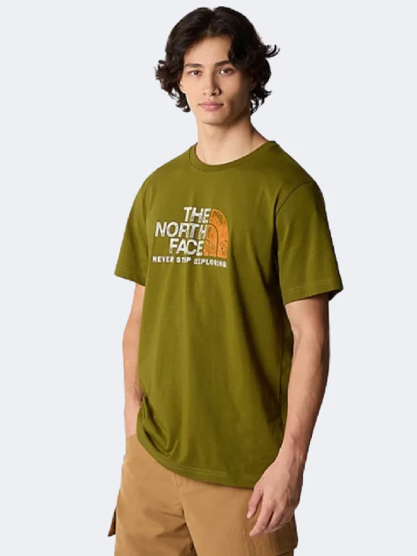 The North Face Rust 2 Men Lifestyle T-Shirt Forest Olive